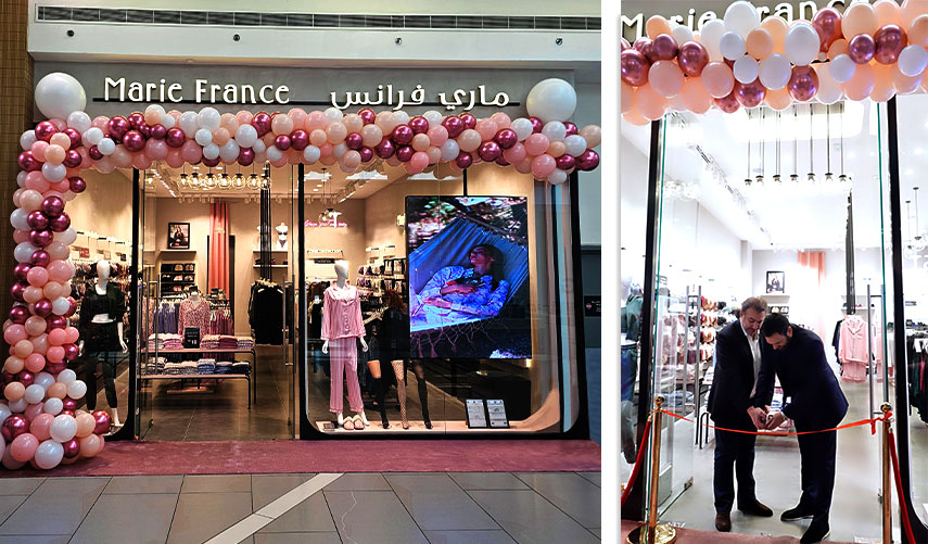 Marie France Lingerie Expands to Kuwait with the Opening of Its First Boutique in Partnership with Starco