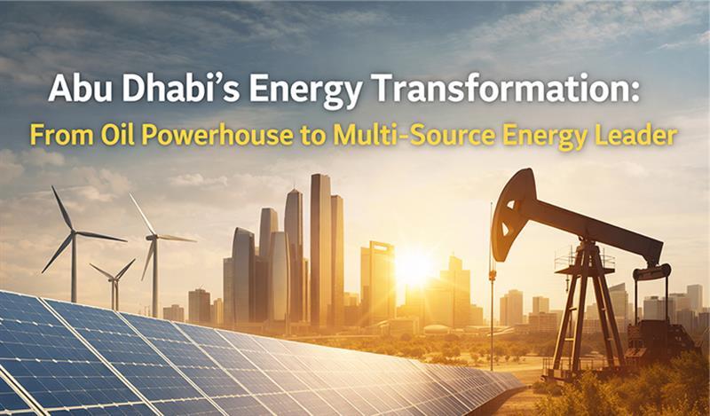 Abu Dhabi’s Energy Transformation: From Oil Powerhouse to Multi-Source Energy Leader BY THE ARAB TODAY | Mar 2026