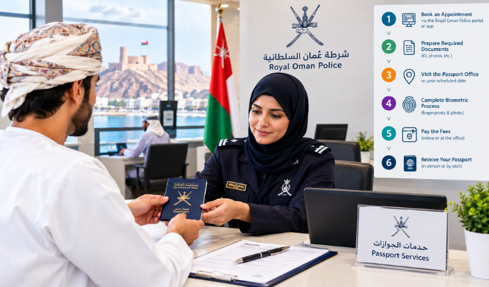 Step by Step Guide: How to Apply for a Passport in Oman?