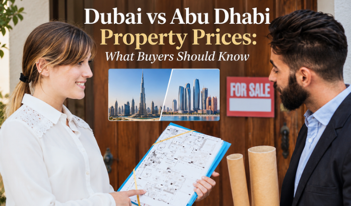 Dubai vs Abu Dhabi Property Prices: What Buyers Should Know